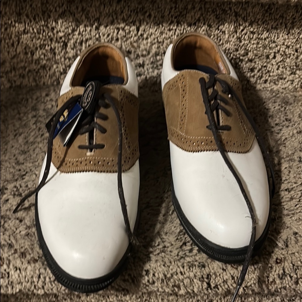 Callaway Men's Athletic Shoes - White and Brown